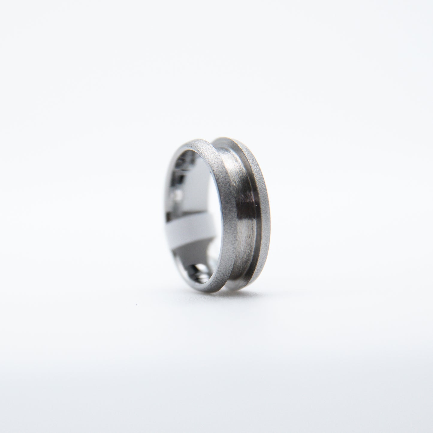 Sanded-Finish Tungsten Ring Blank