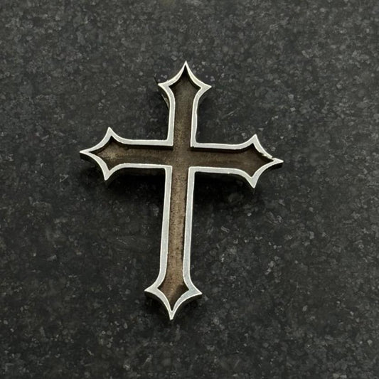 Sterling Silver Cross Pendant Blank - Patrick Adair Supplies