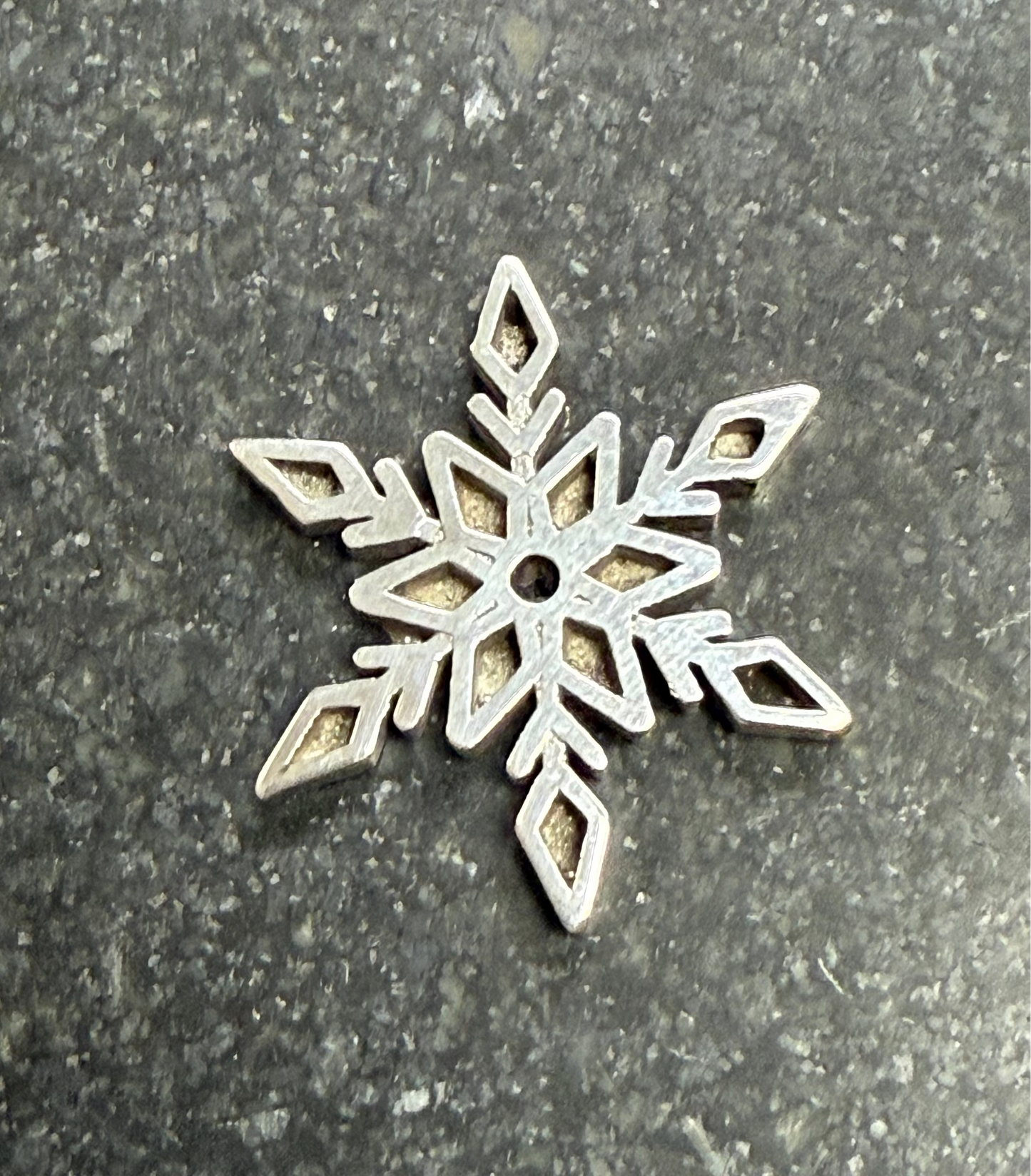 Snowflake Pendant - Sterling Silver - Pre-Order