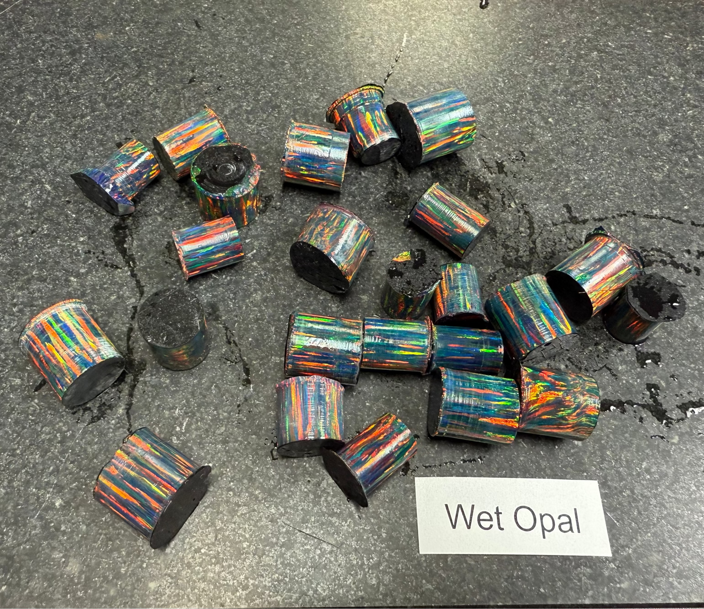 Black Fire Rough Opal Pieces - While Supplies Last