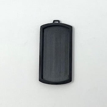 Carbon Fiber Pendant - Rounded Rectangle - Patrick Adair Supplies