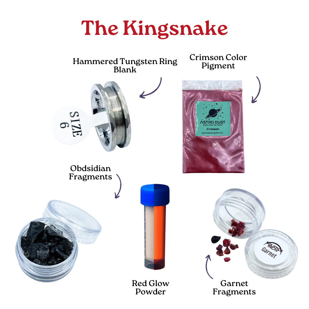 Kingsnake Ring Kit - Patrick Adair Supplies