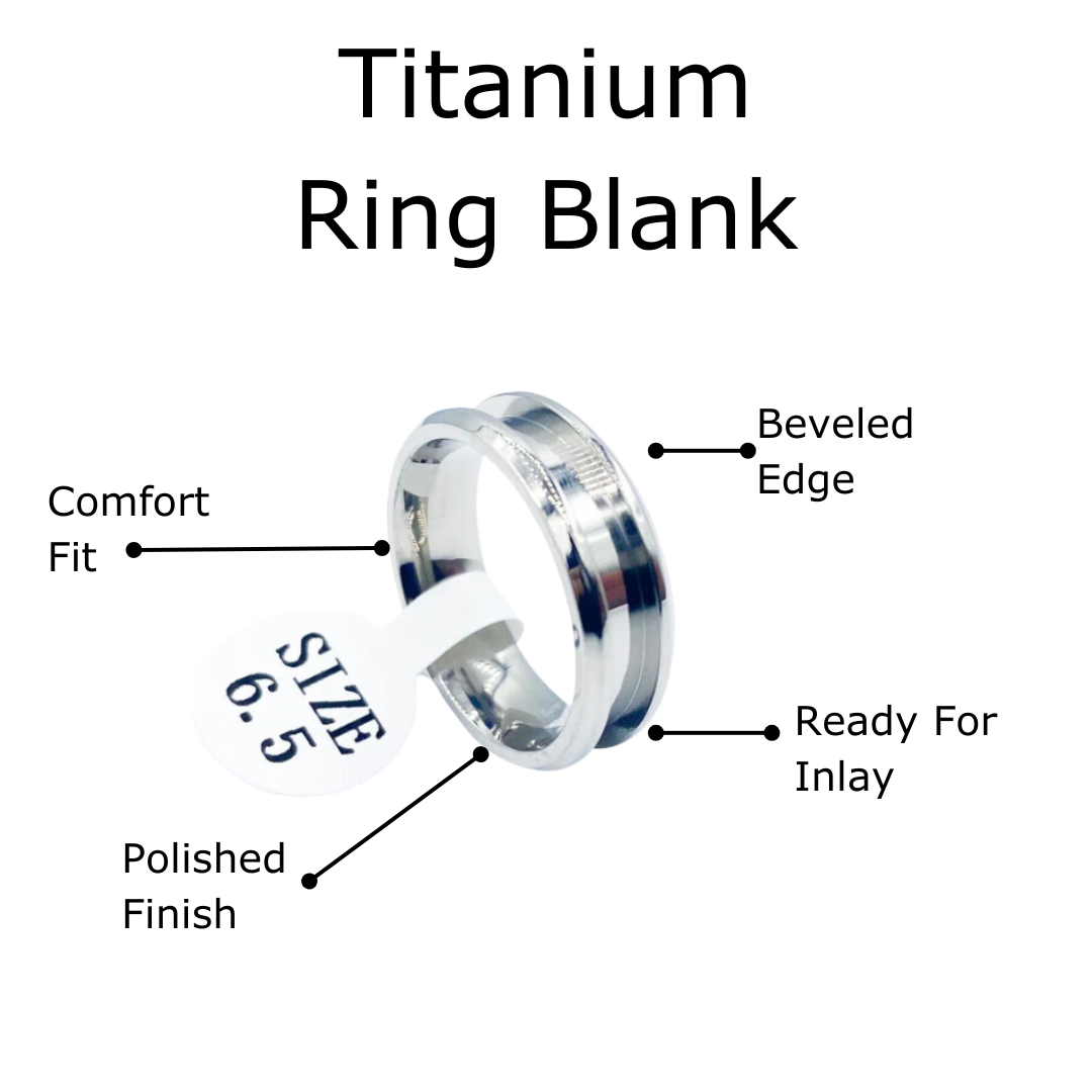 Titanium Ring Blank