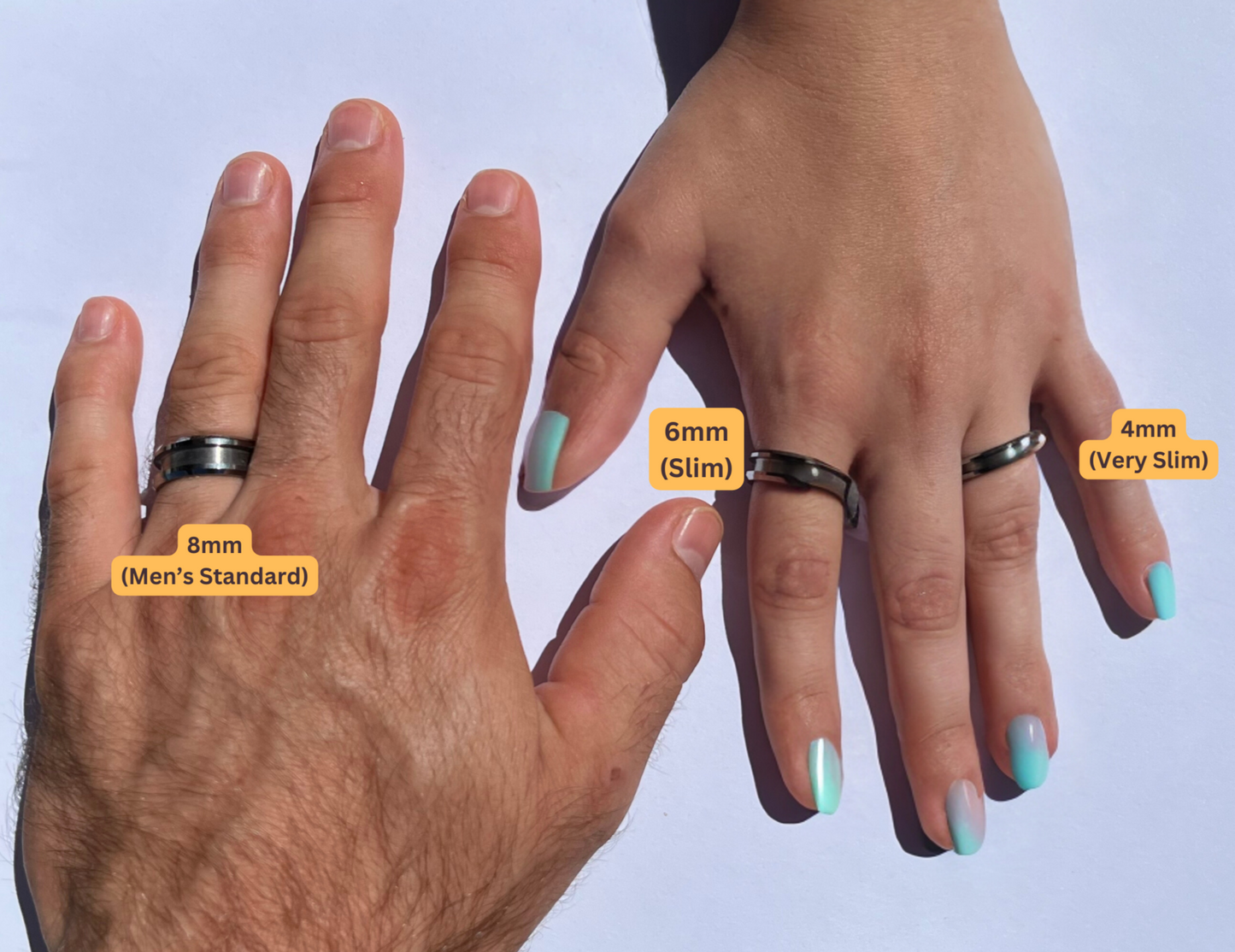 10 Pack - Titanium Ring Blank - Patrick Adair Supplies