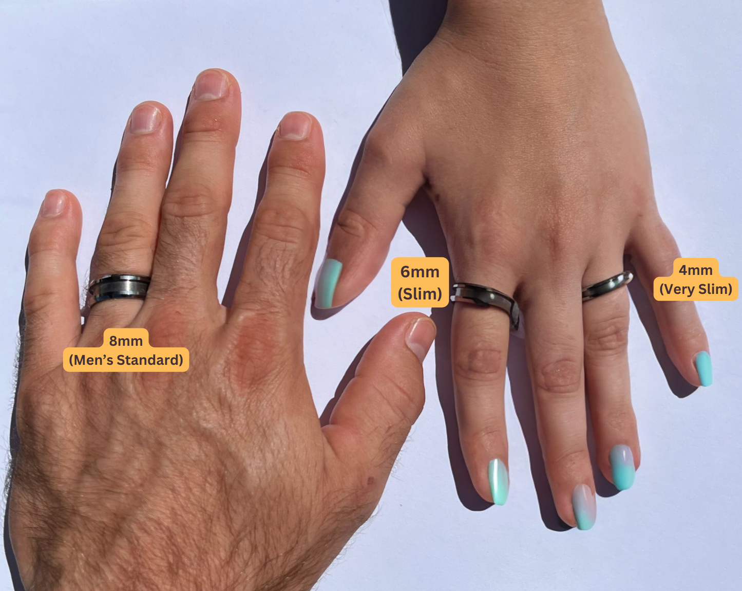 10 Pack - Cobalt Chromium Ring Blank - Patrick Adair Supplies