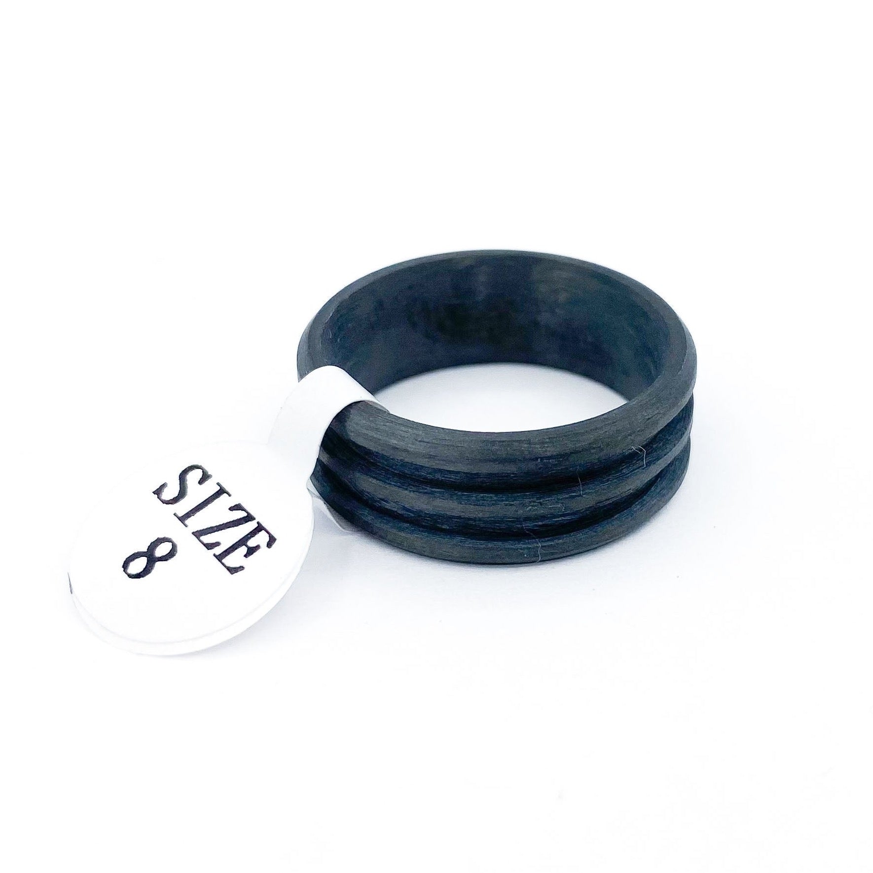 Carbon Fiber Double-Channel Ring Blanks - Patrick Adair Supplies