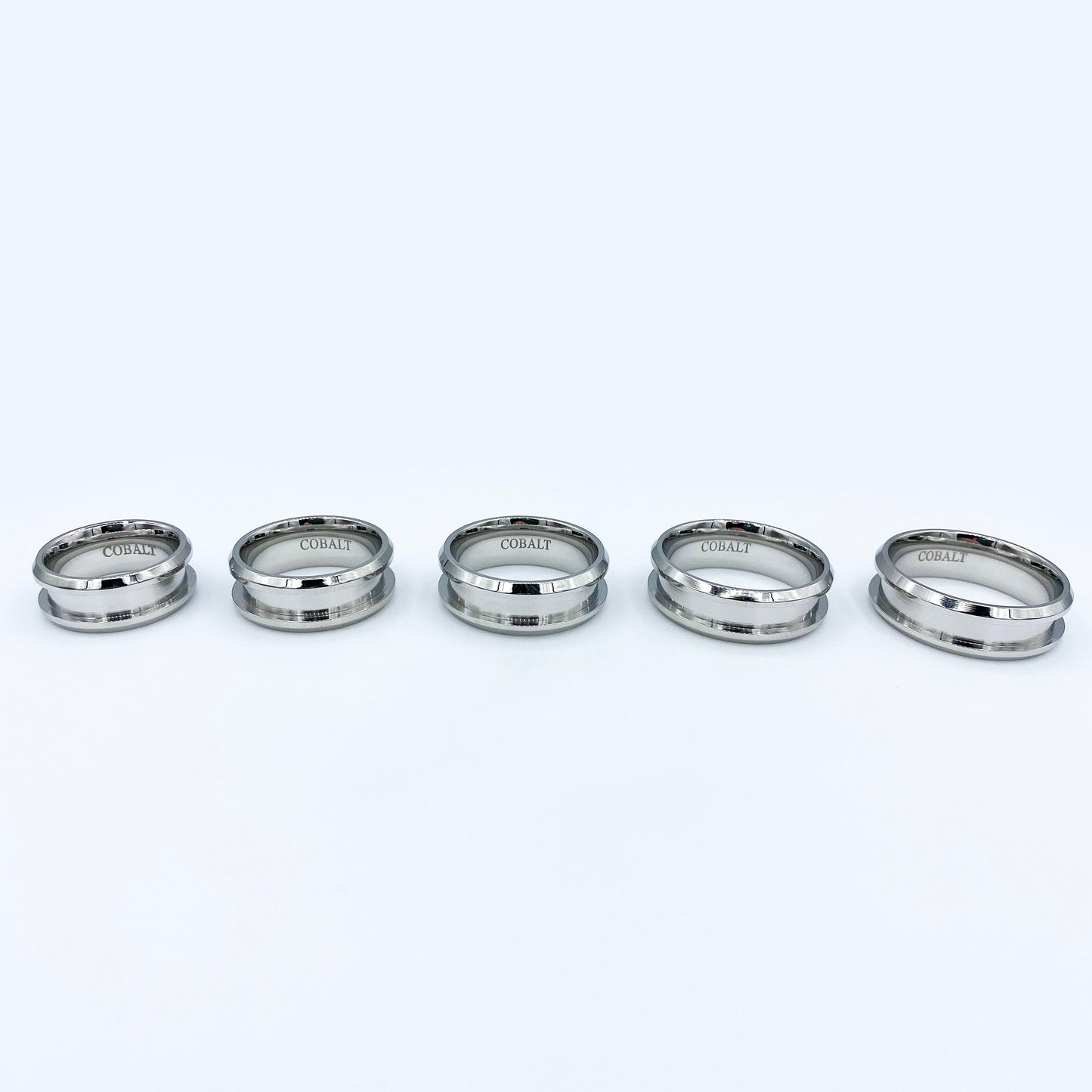 5 Pack - Cobalt Chromium Ring Blank - Patrick Adair Supplies