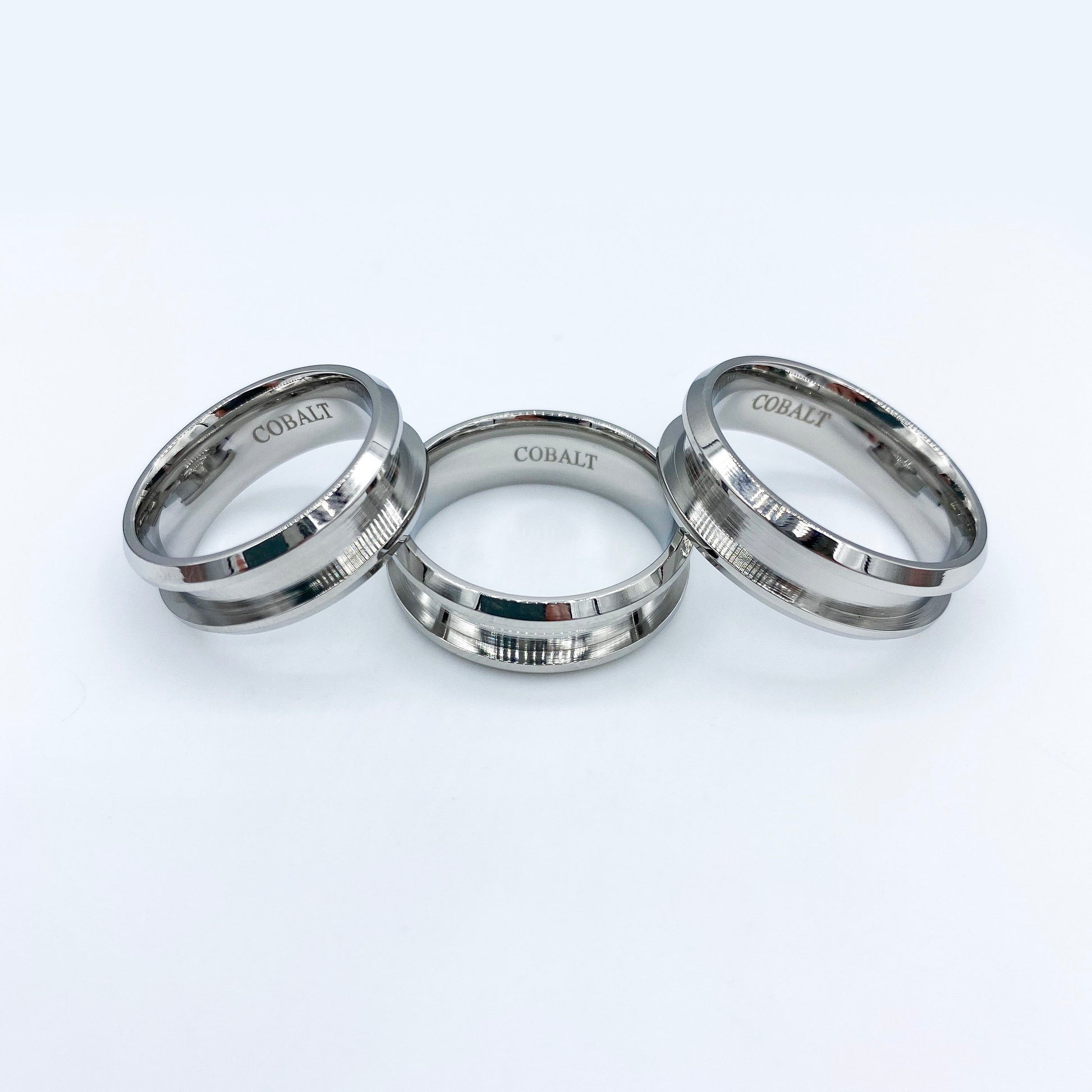 10 Pack - Cobalt Chrome Ring Blank - Patrick Adair Supplies