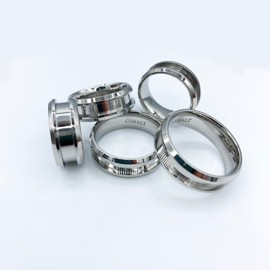 5 Pack - Cobalt Chromium Ring Blank - Patrick Adair Supplies