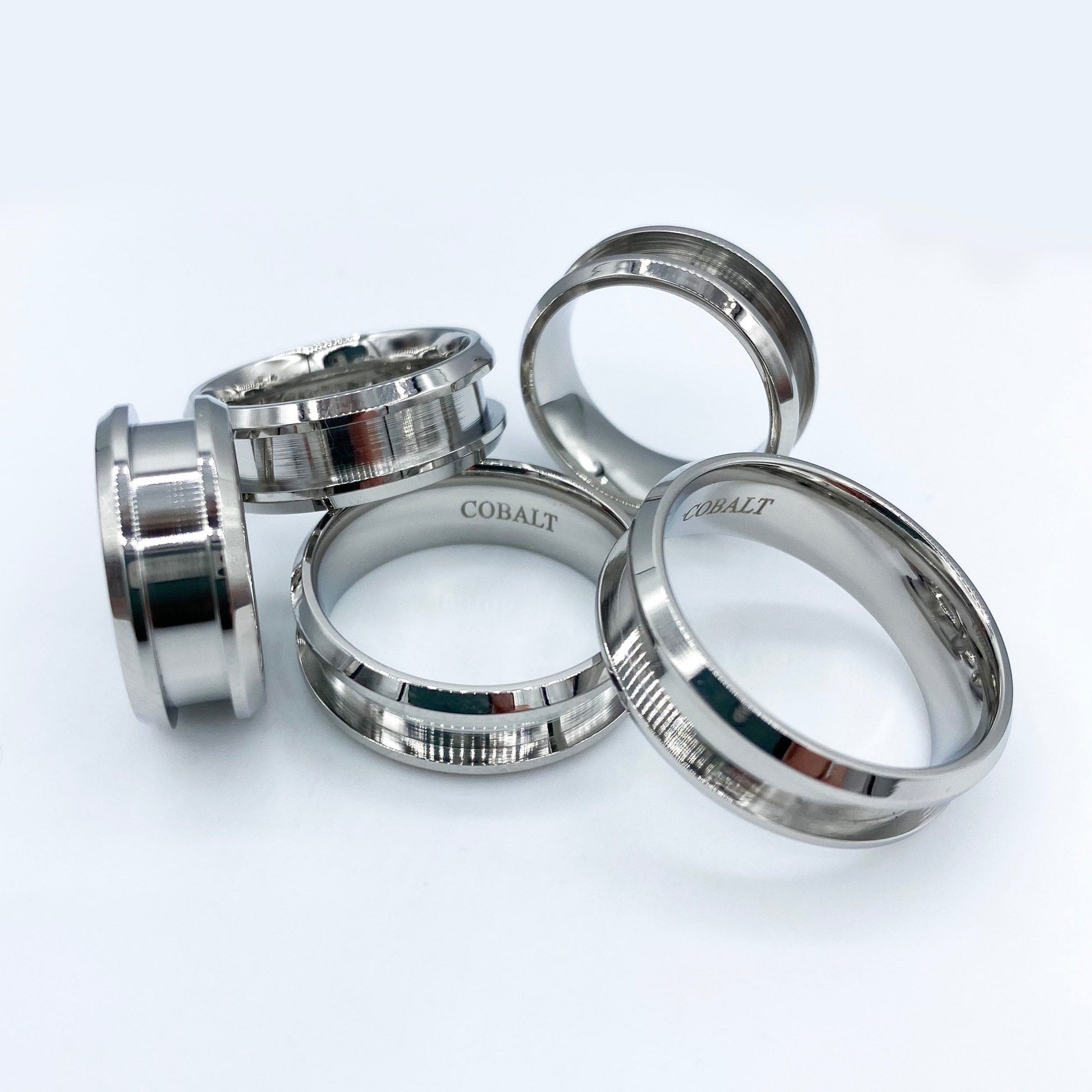 10 Pack - Cobalt Chrome Ring Blank - Patrick Adair Supplies