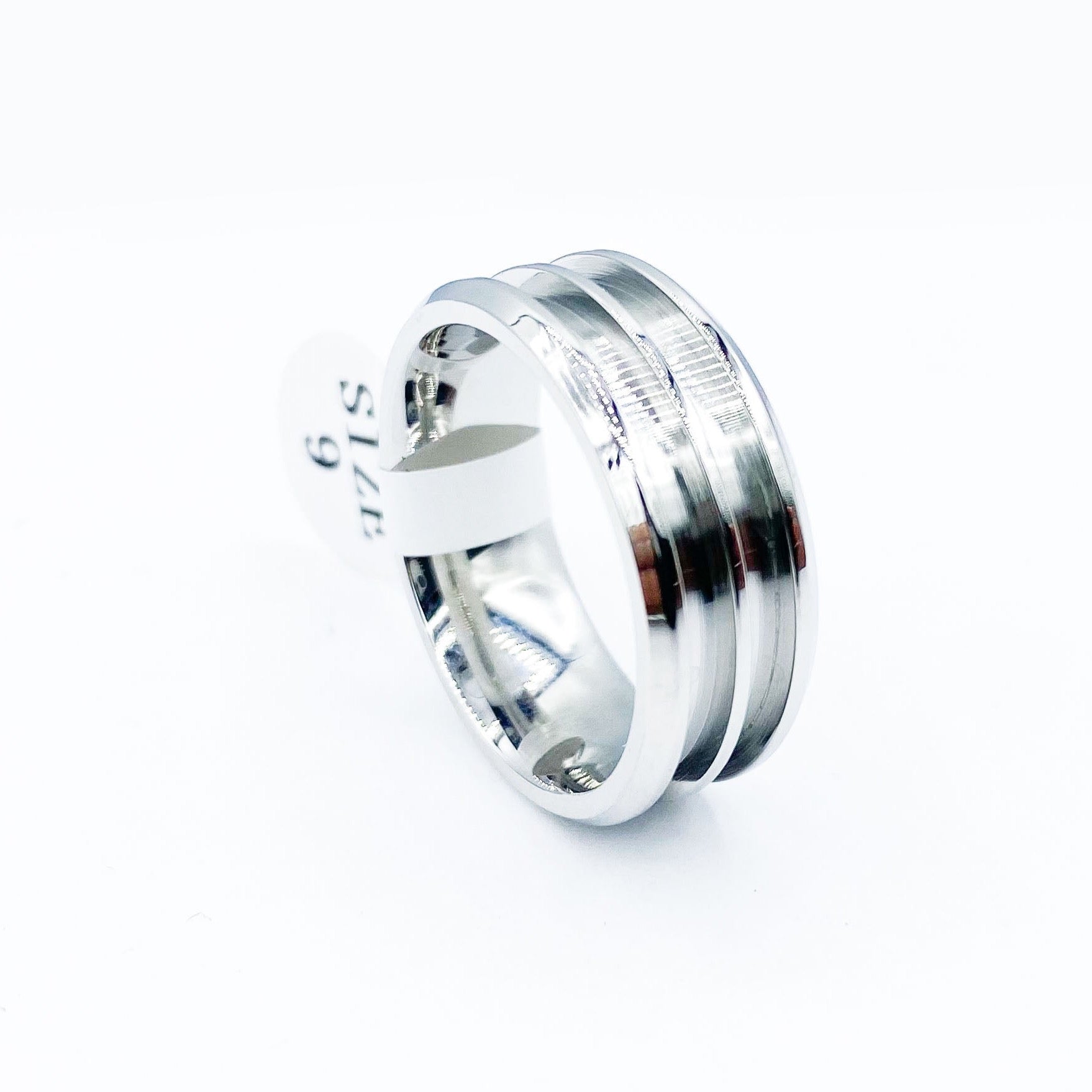 Cobalt Chromium Double-Channel Ring Blanks - Patrick Adair Supplies