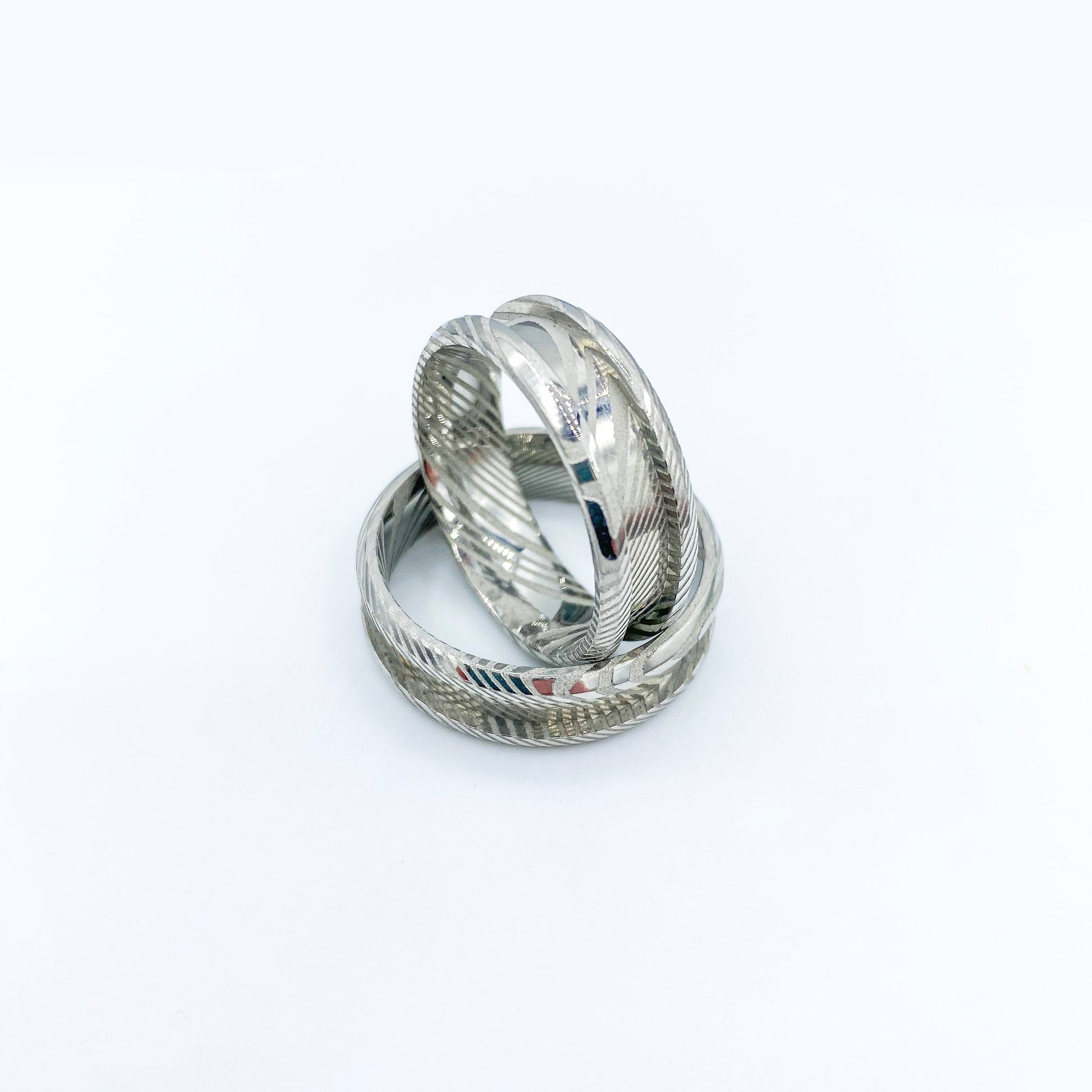 Damascus Steel Ring Blank - Patrick Adair Supplies
