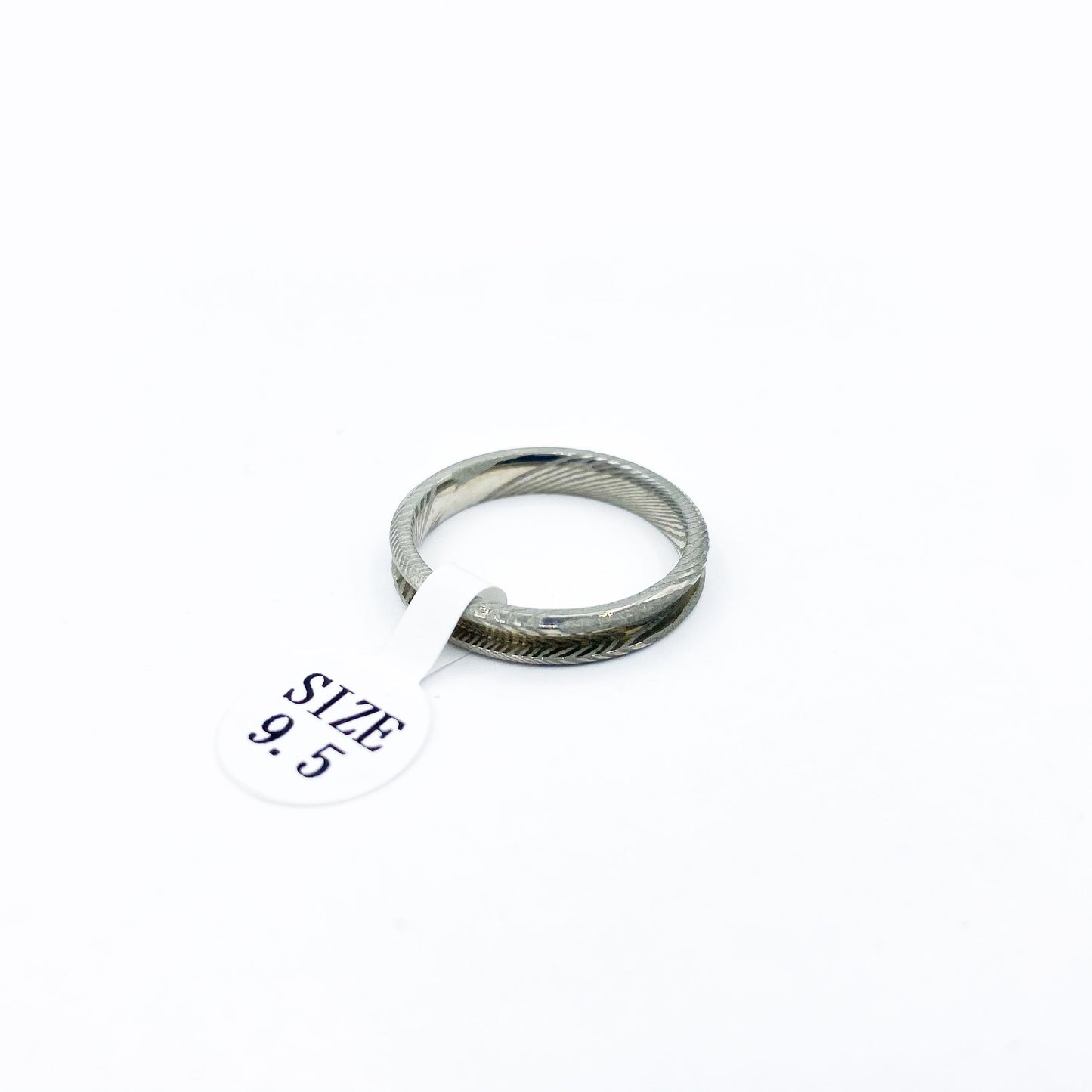 Damascus Steel Ring Blank - Patrick Adair Supplies