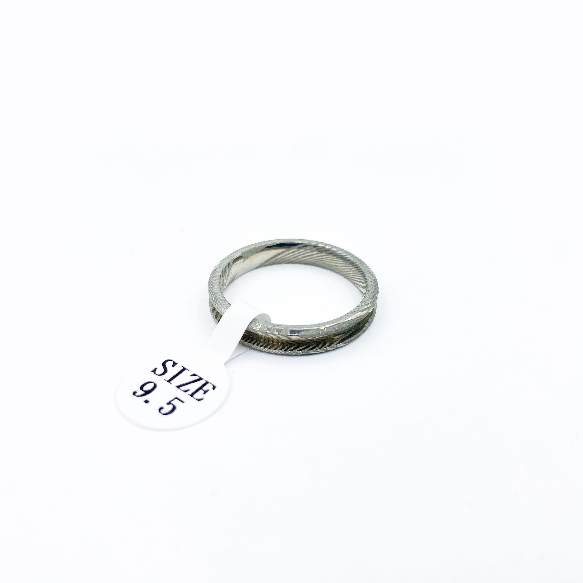 Damascus Steel Ring Blank - Patrick Adair Supplies