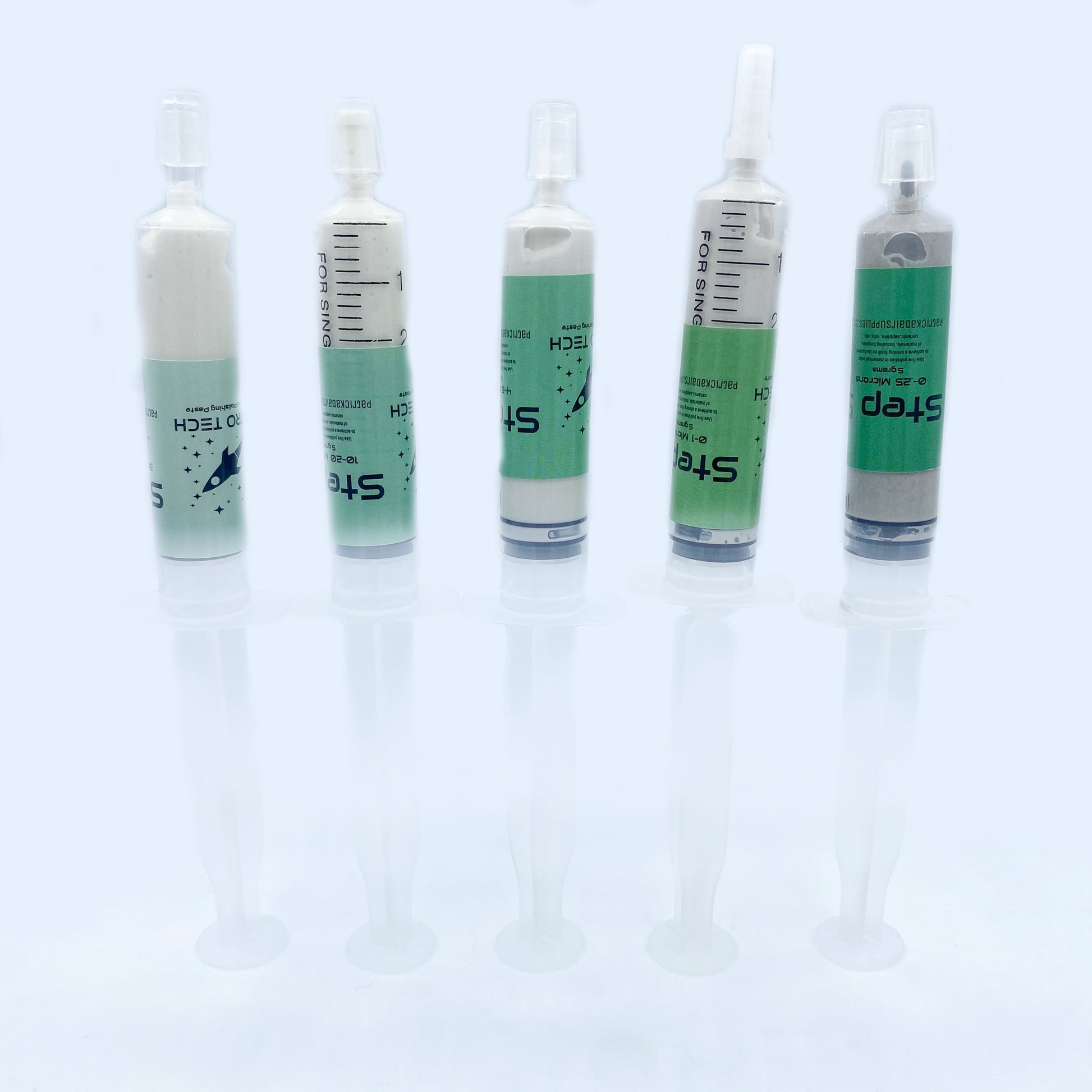 Diamond Polishing Paste Set (Steps 1-5) - Patrick Adair Supplies