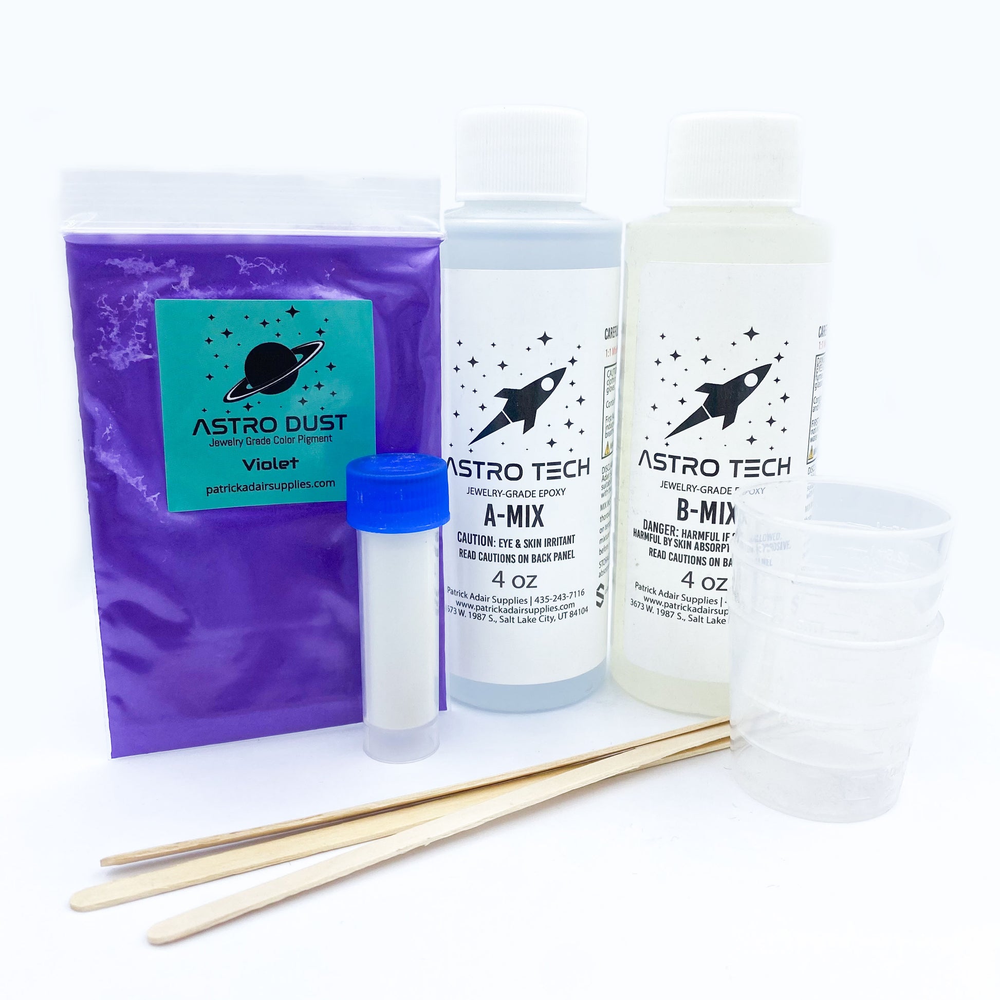 Astro Tech Jewelry Grade Epoxy - Ring Starter Kit - Patrick Adair Supplies