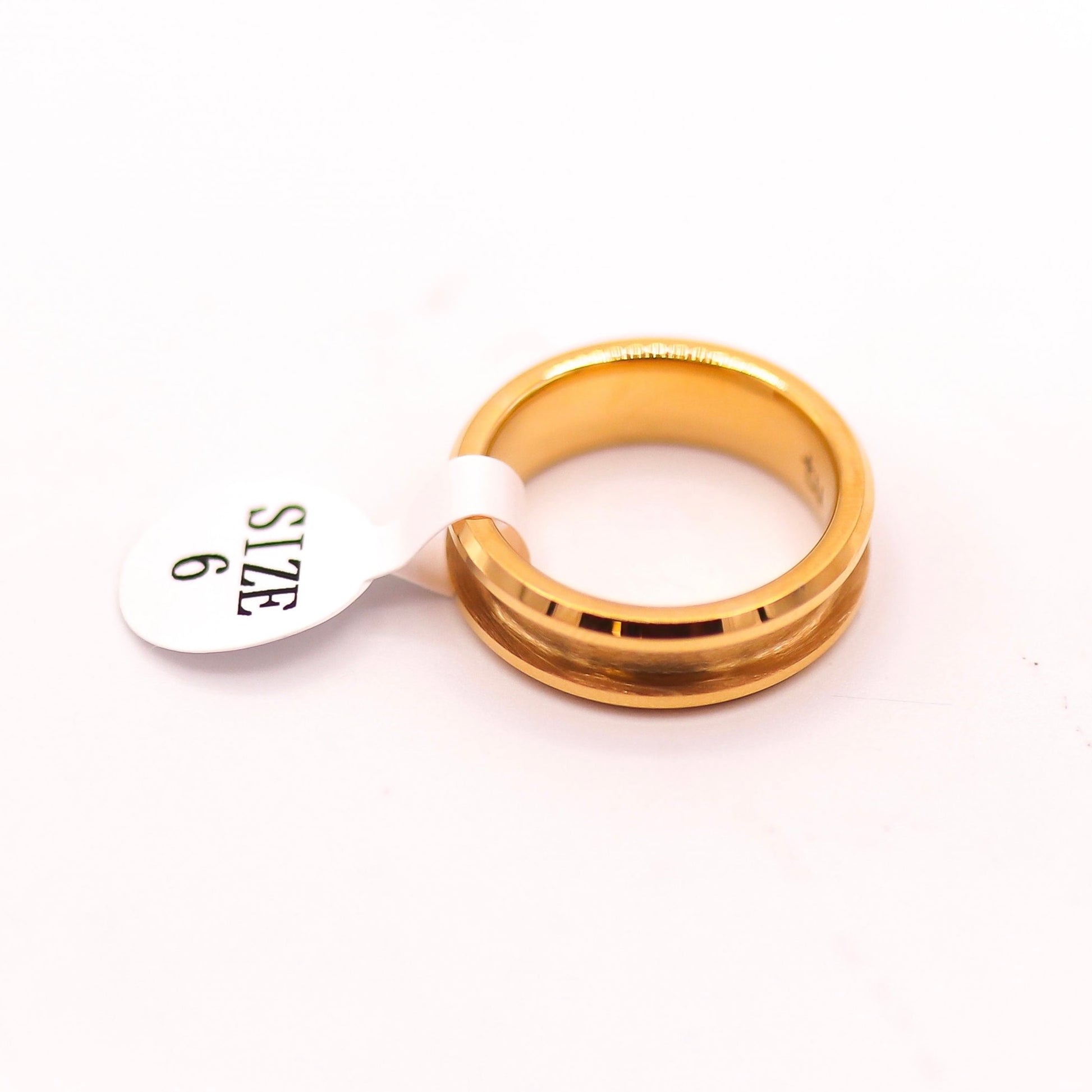 Gold-Plated Tungsten Ring Blank - Patrick Adair Supplies