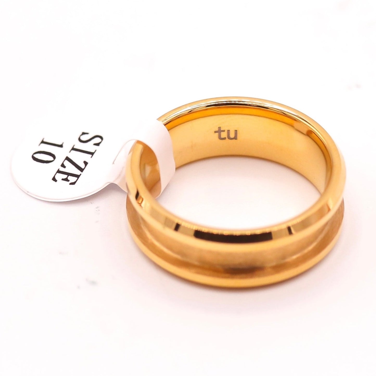 Gold-Plated Tungsten Ring Blank - Patrick Adair Supplies