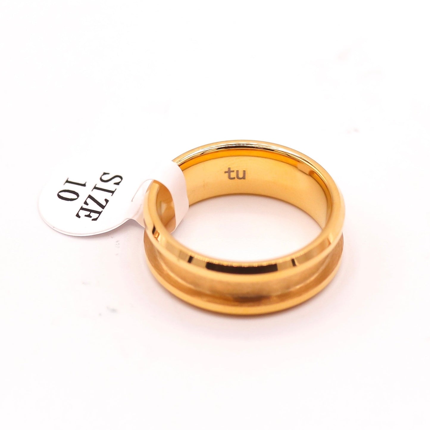 Gold-Plated Tungsten Ring Blank - Patrick Adair Supplies