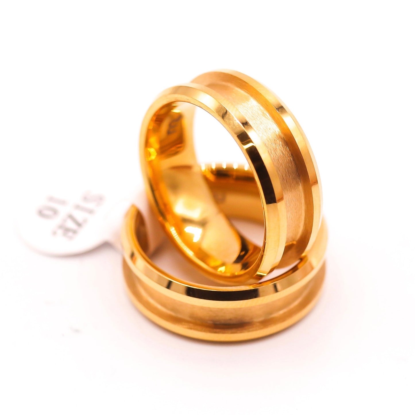 Gold-Plated Tungsten Ring Blank - Patrick Adair Supplies