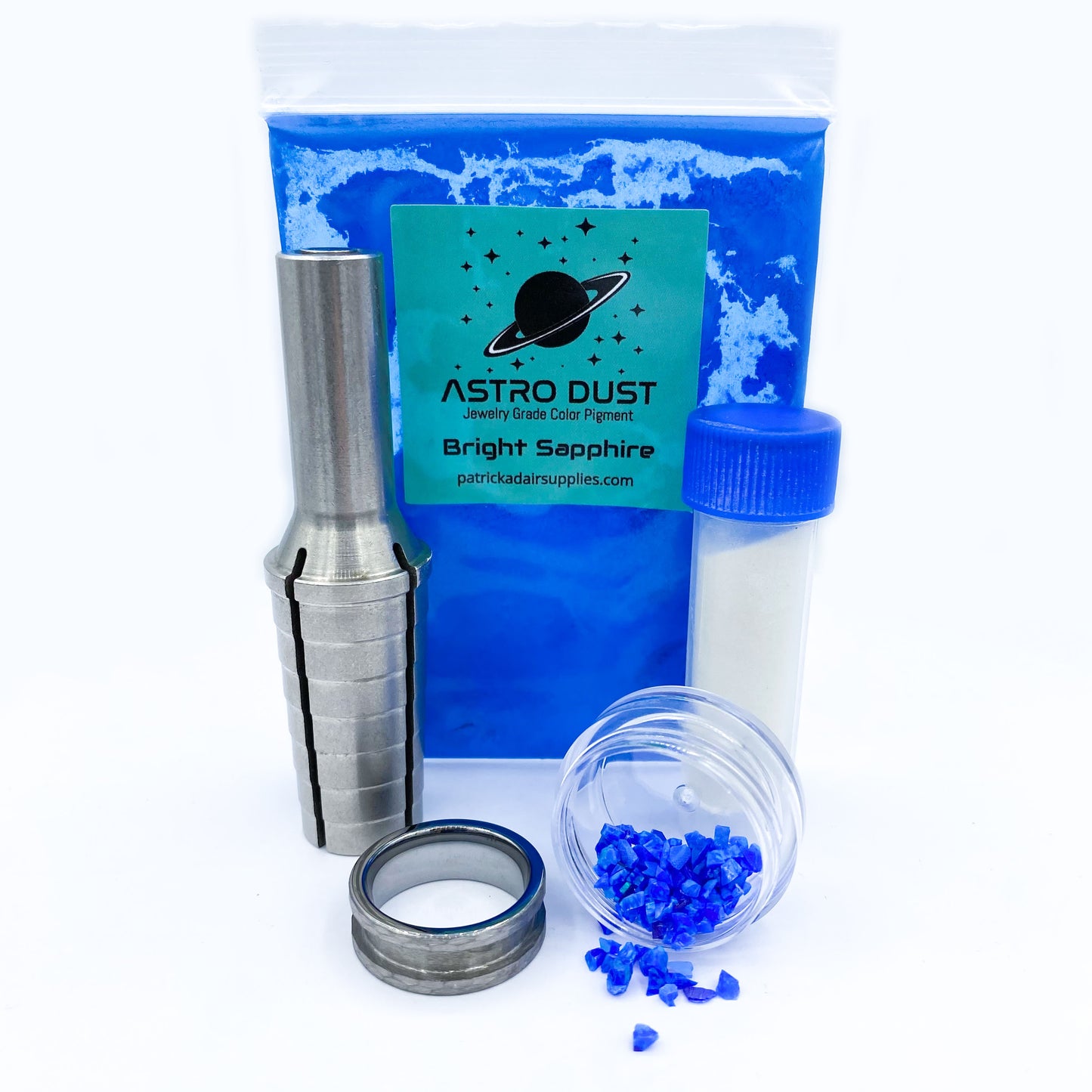Build Your Own Opal Ring Supplies Kit + Mandrel - Patrick Adair Supplies
