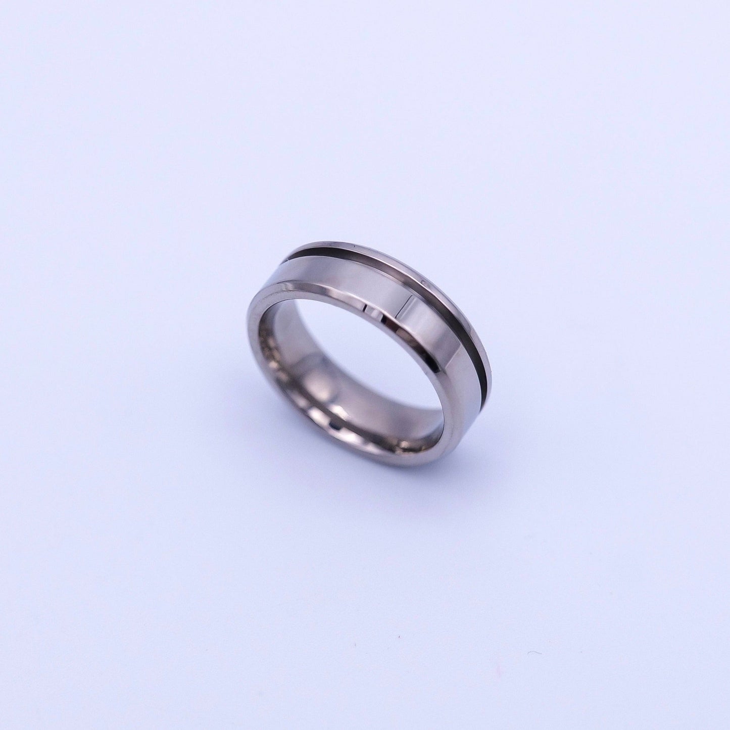 Titanium Ring Blank Offset Channel - Patrick Adair Supplies
