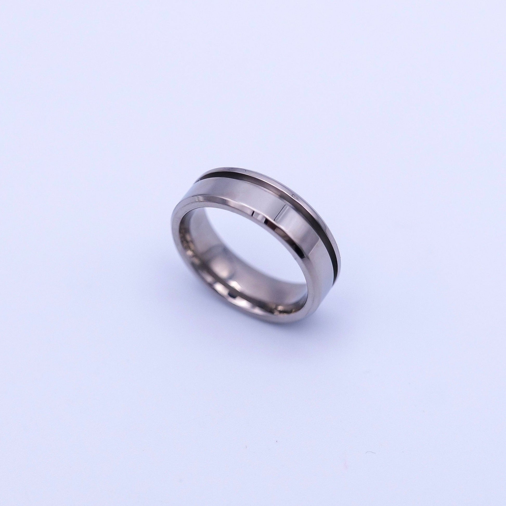 Titanium Ring Blank Offset Channel - Patrick Adair Supplies