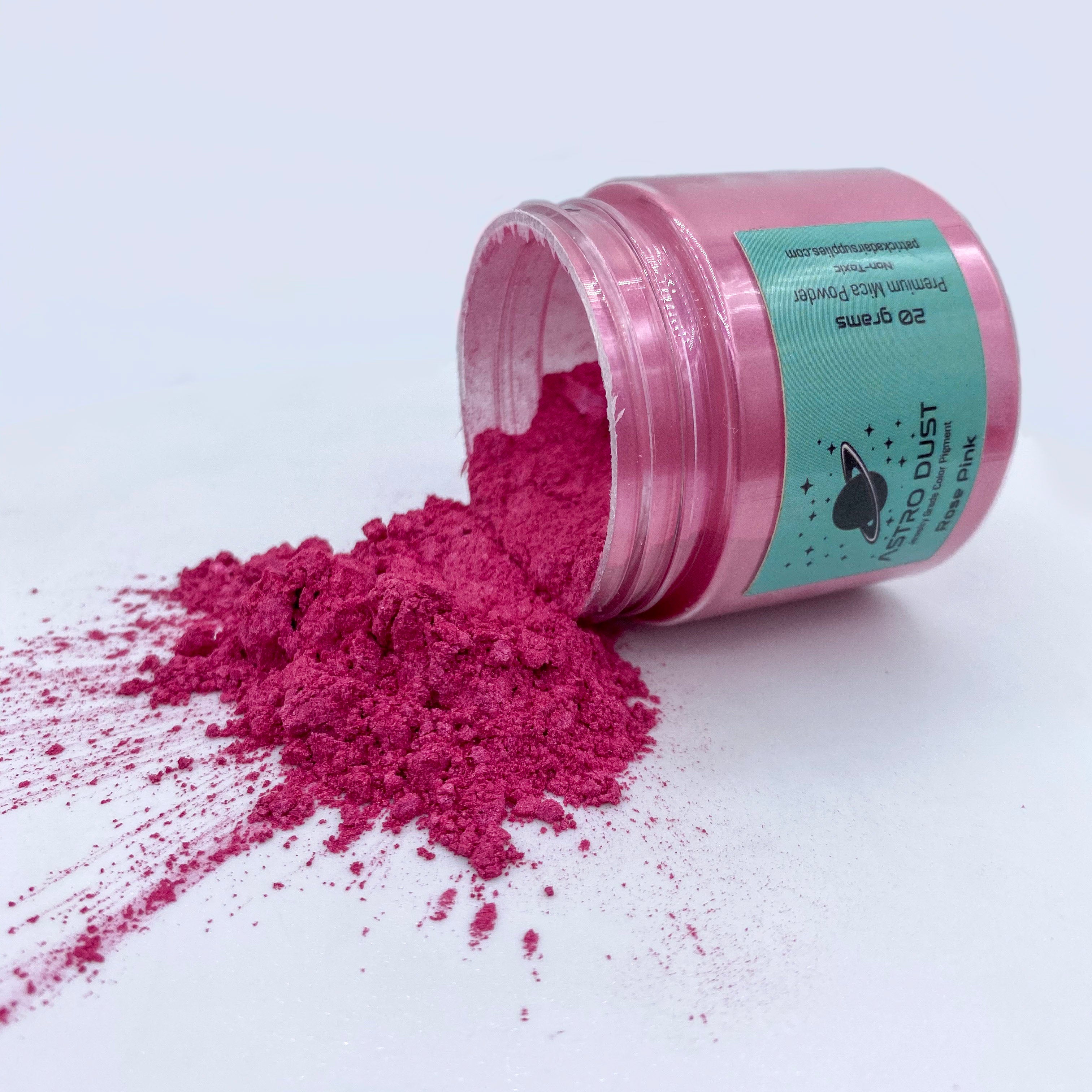 APPLE BLOSSOM PALE PINK ROSE MICA COLORANT PIGMENT POWDER COSMETIC