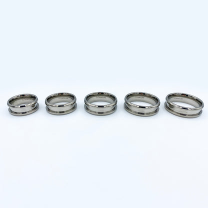 5 Pack - Titanium Ring Blank - Patrick Adair Supplies