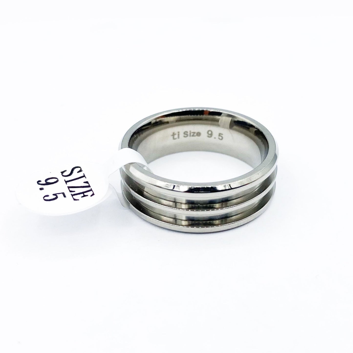 Titanium Double-Channel Ring Blanks - Patrick Adair Supplies