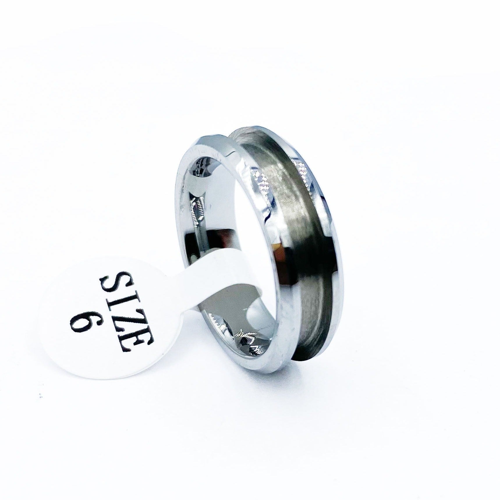 Tungsten Ring Blank - Main Image