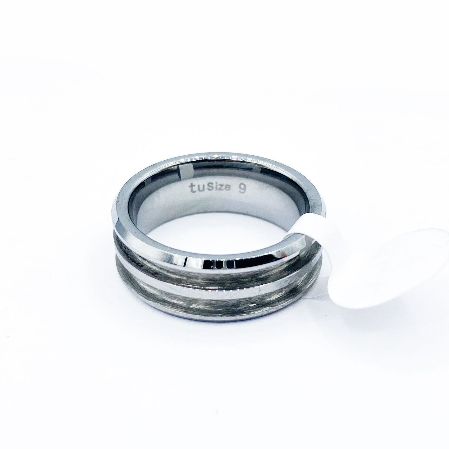 Tungsten Double-Channel Ring Blanks - Patrick Adair Supplies