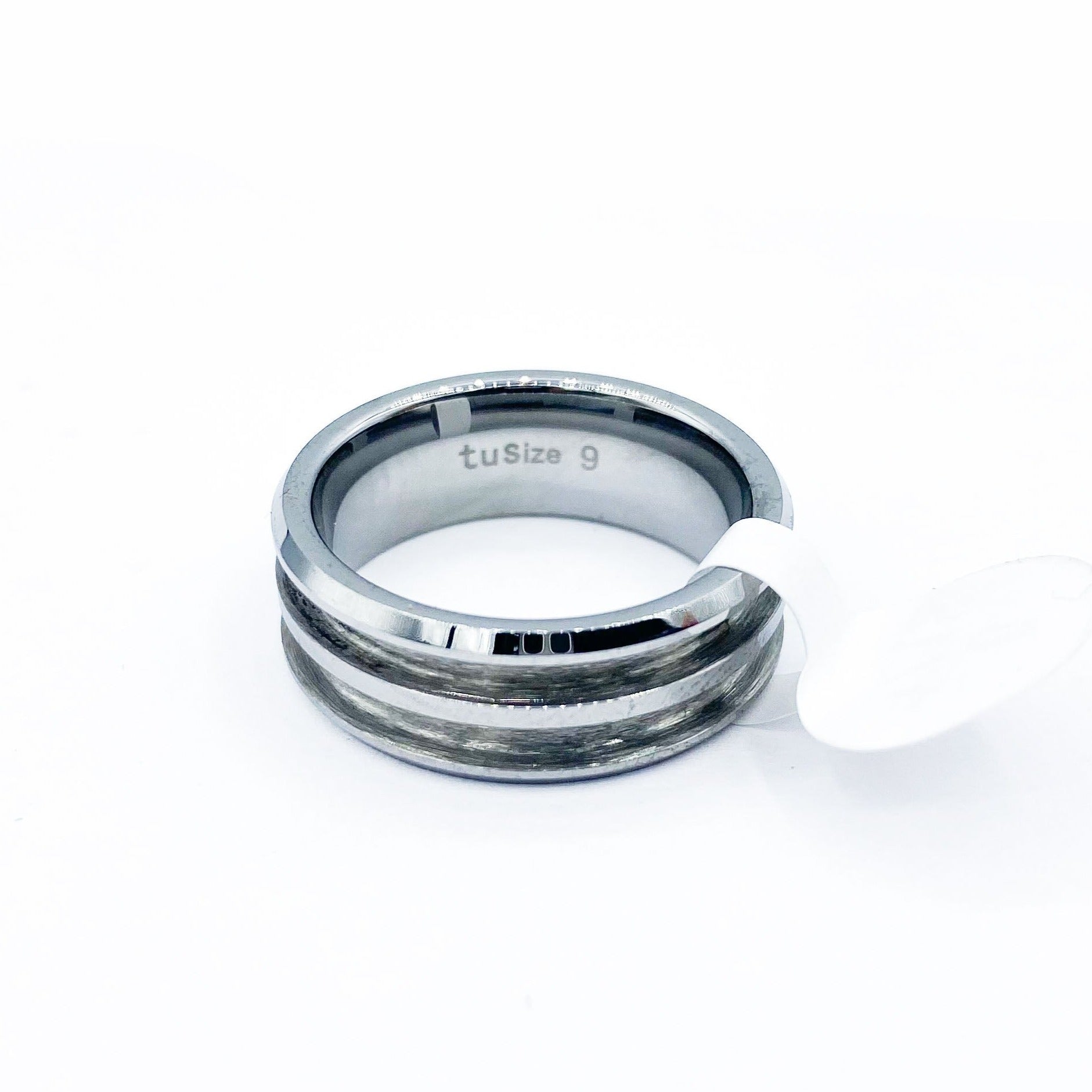 Tungsten Double-Channel Ring Blanks - Patrick Adair Supplies