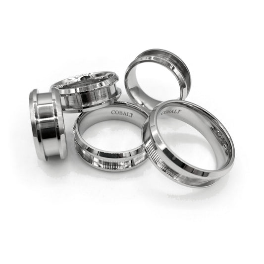 10 Pack - Cobalt Chromium Ring Blank