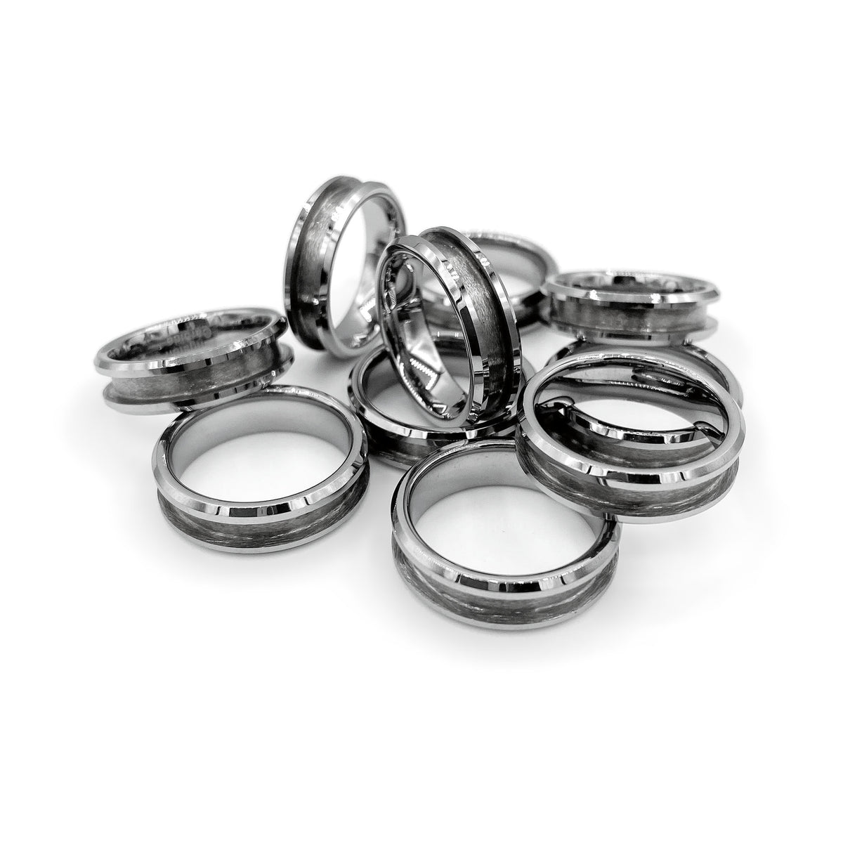 10 Pack - Tungsten Ring Blank