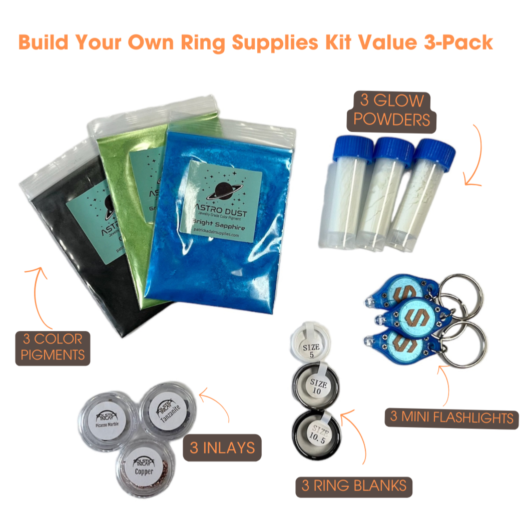 Build Your Own Ring Kit Value 3-Pack - Patrick Adair Supplies