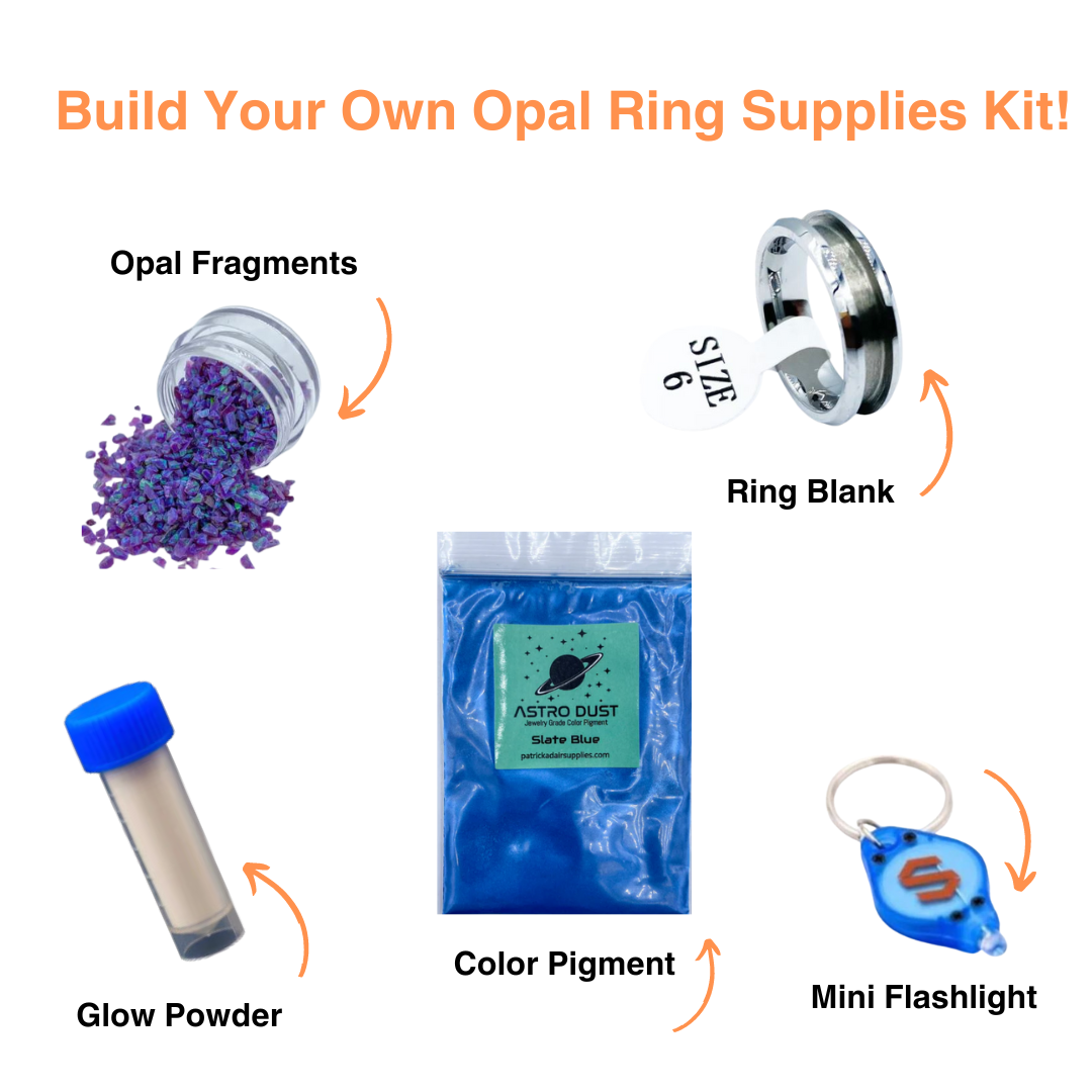 Build Your Own Opal Ring Supplies Kit - Patrick Adair Supplies