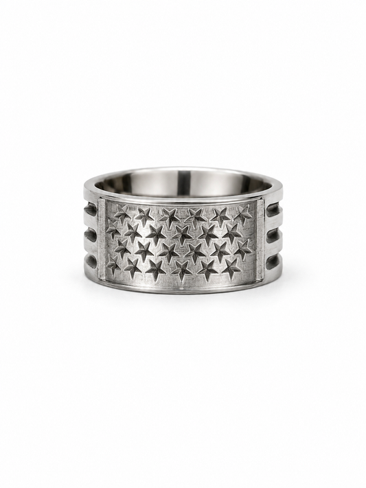 Flag Ring Blank