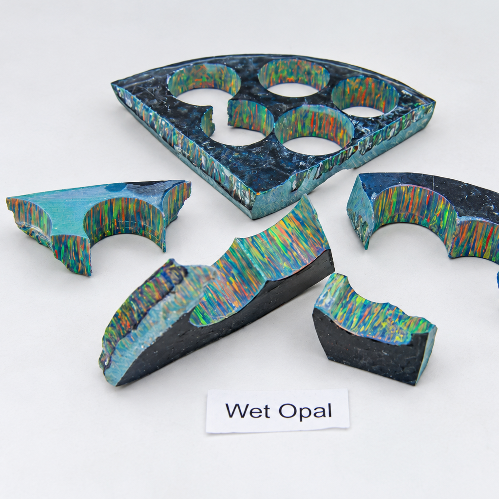 Comet Gray Rough Opal Pieces - While Supplies Last