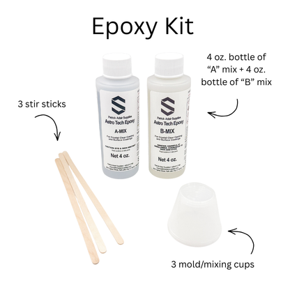 Astro Tech Jewelry-Grade 8 oz Epoxy Kit