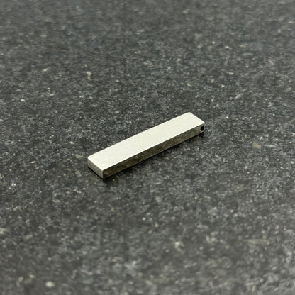 Sterling Silver Bar Pendant Blank