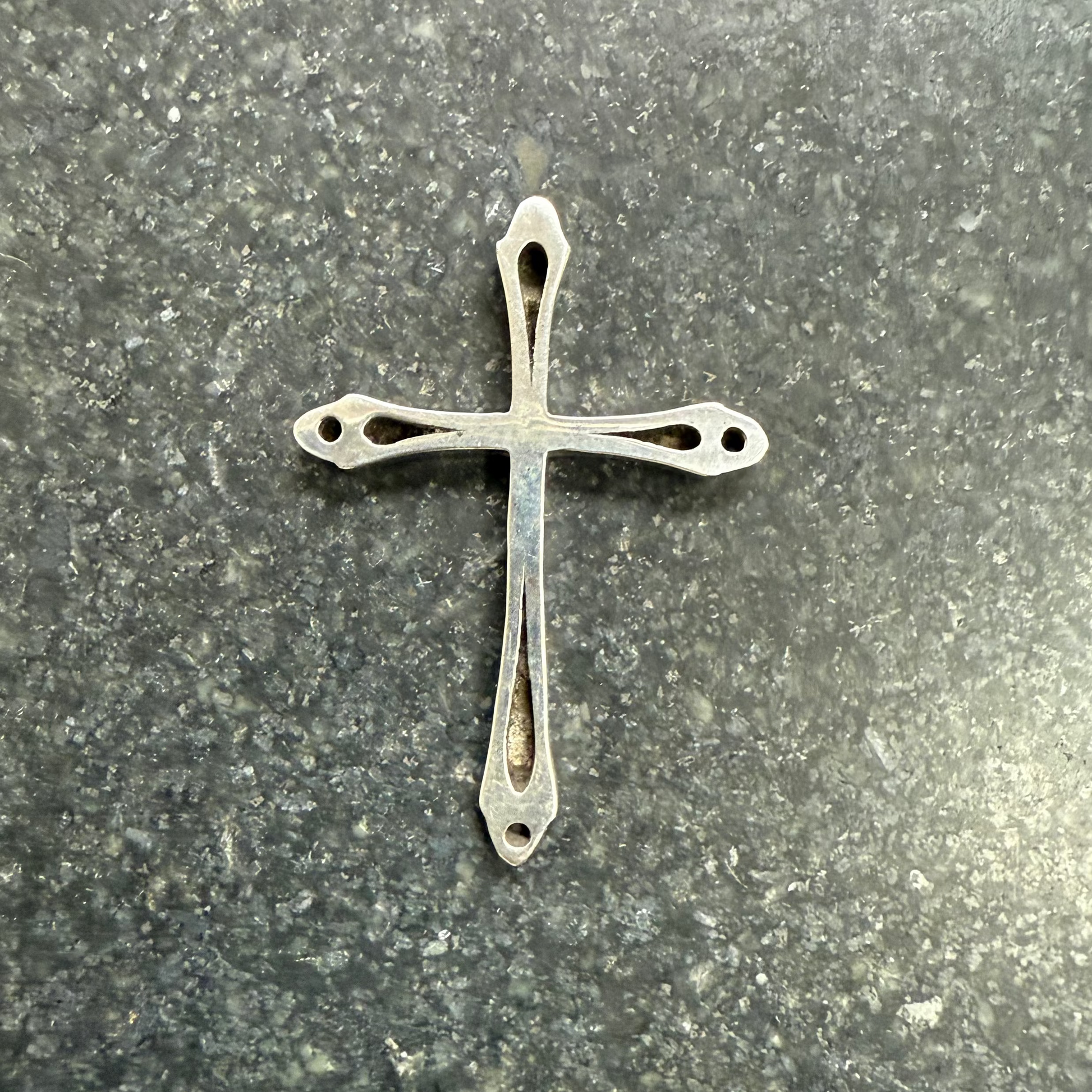 Cross Pendant Blank - Gracepoint - Sterling Silver - Patrick Adair Supplies