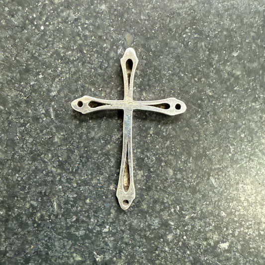 Cross Pendant Blank - Gracepoint - Sterling Silver - Patrick Adair Supplies
