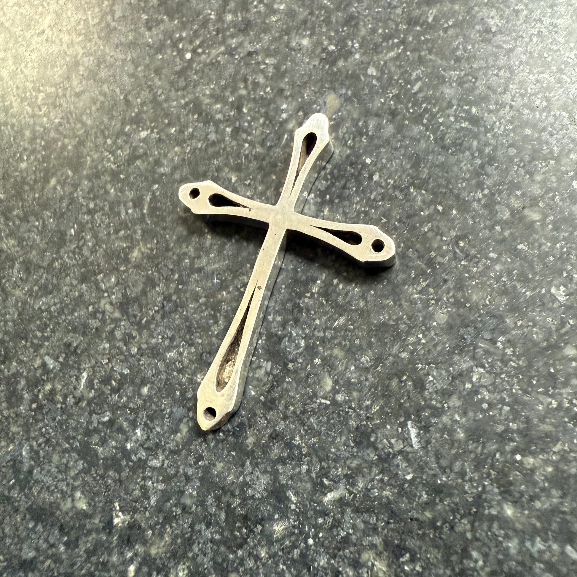 Cross Pendant Blank - Gracepoint - Sterling Silver - Patrick Adair Supplies