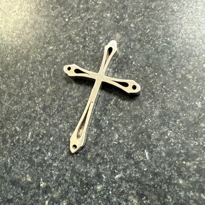Cross Pendant Blank - Gracepoint - Sterling Silver - Patrick Adair Supplies
