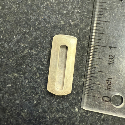 Curved Front Pendant Blank - Patrick Adair Supplies