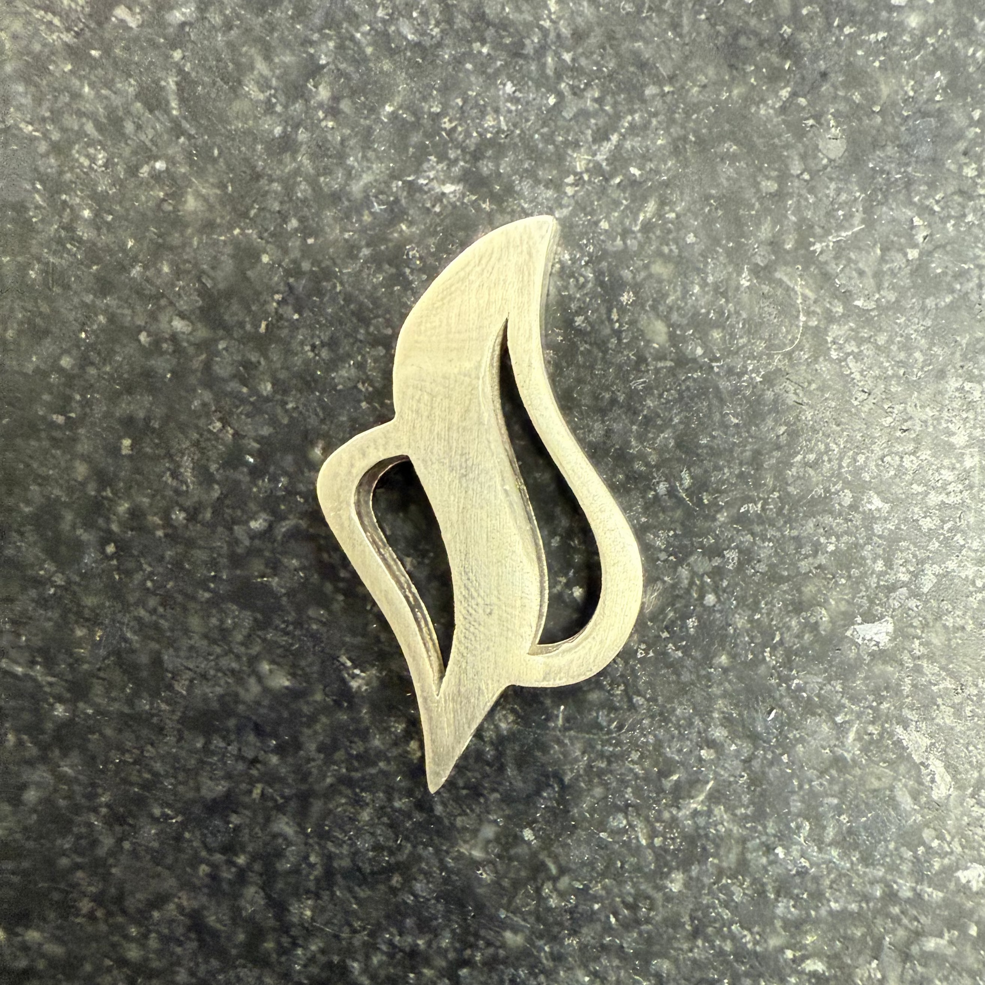 Colorfall Pendant Blank - Sterling Silver - Patrick Adair Supplies