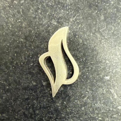 Colorfall Pendant Blank - Sterling Silver - Patrick Adair Supplies