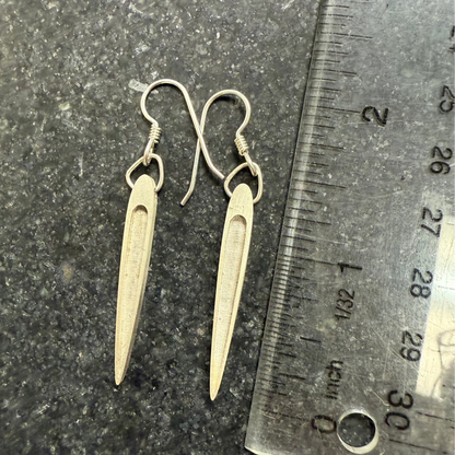 Halley's Comet - Earring Blanks - Sterling Silver