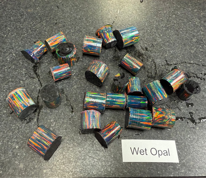 Black Fire Rough Opal Pieces - While Supplies Last